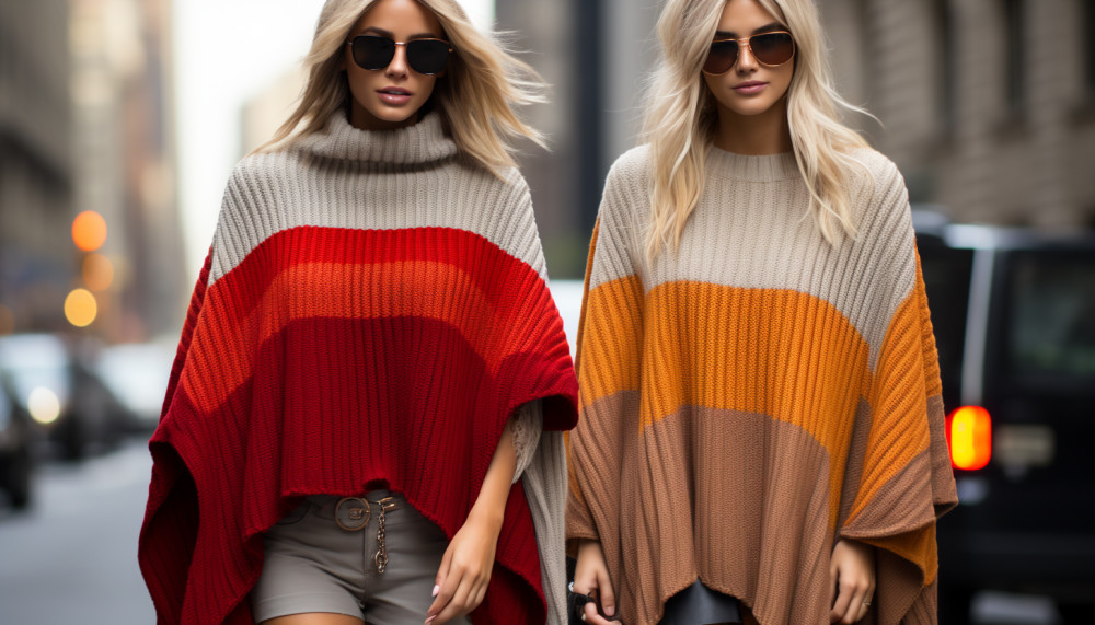 Come adottare un buon stile con il poncho?